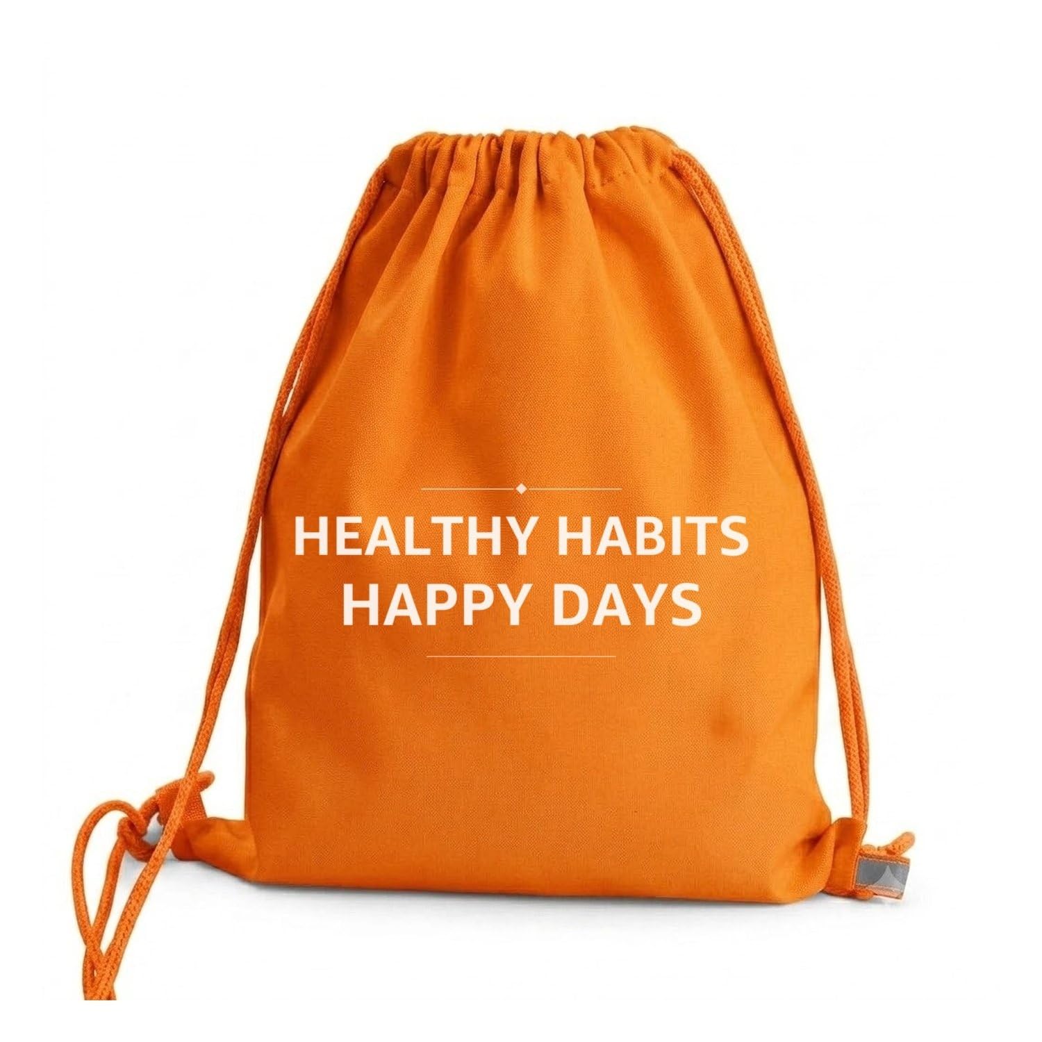 Kinsey Knitt Drawstring Backpack 505 Orange-picture-21