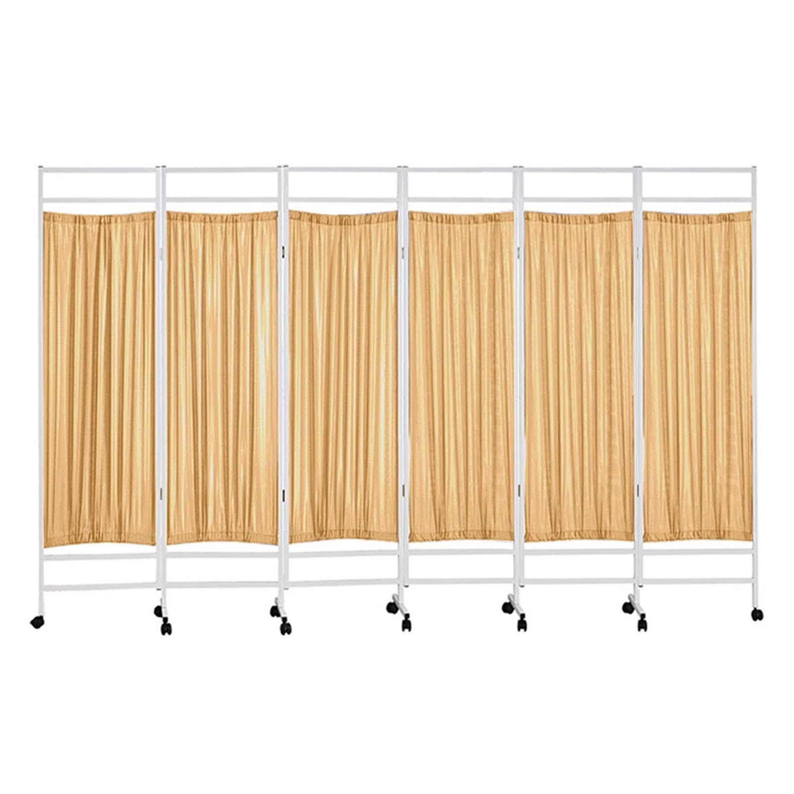Cloison de séparation à roulettes pliable pour moduler l'espace de votre cabinet ou salon