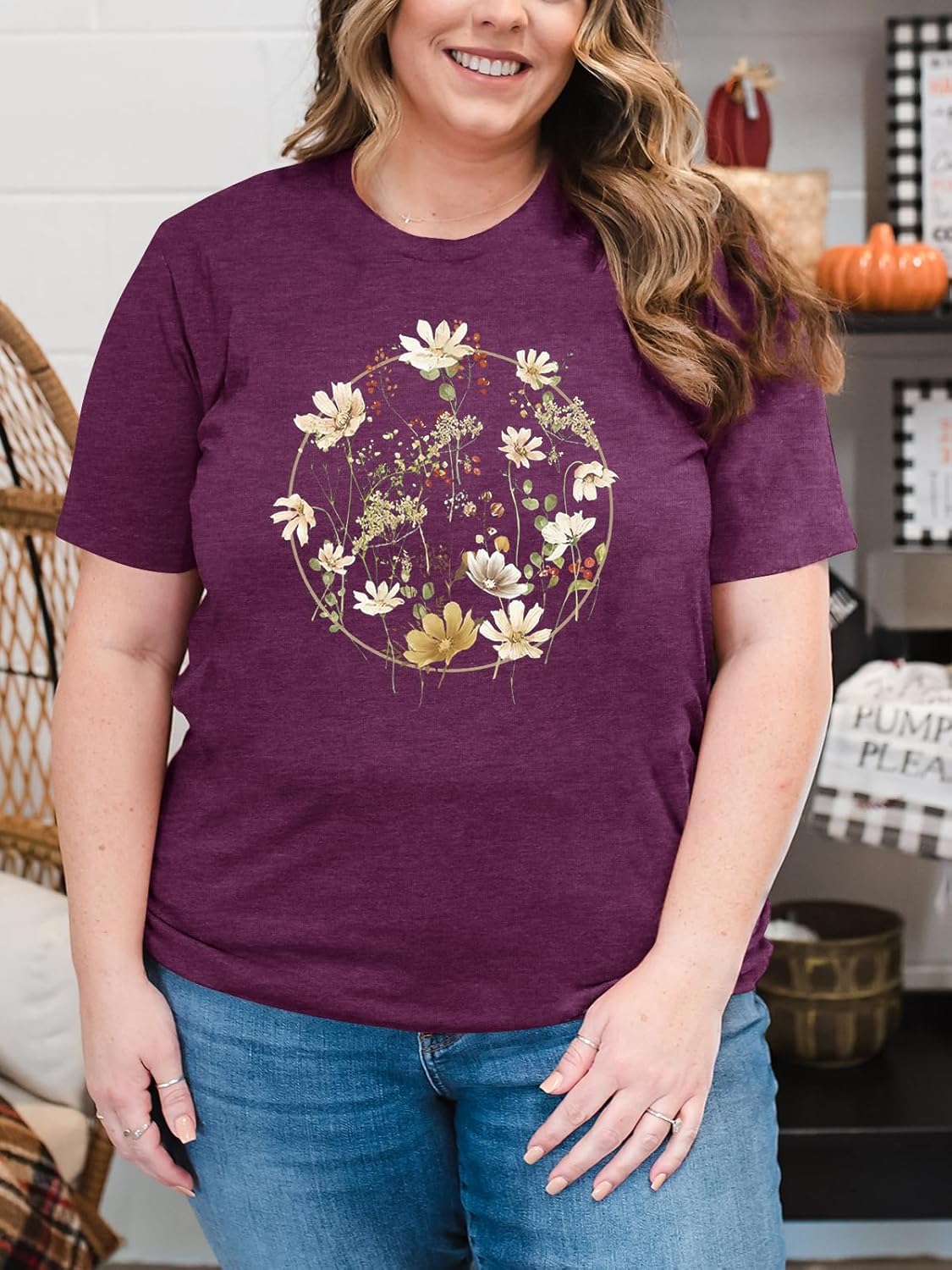 Plus Size Tshirts for Women Graphic Tees Summer Casual Tops Loose Cute Trendy Clothes Tee Shirt - Image 3