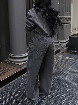 Amazon.com: KANSOON 2 Piece Sweatsuits for Women Jean Set