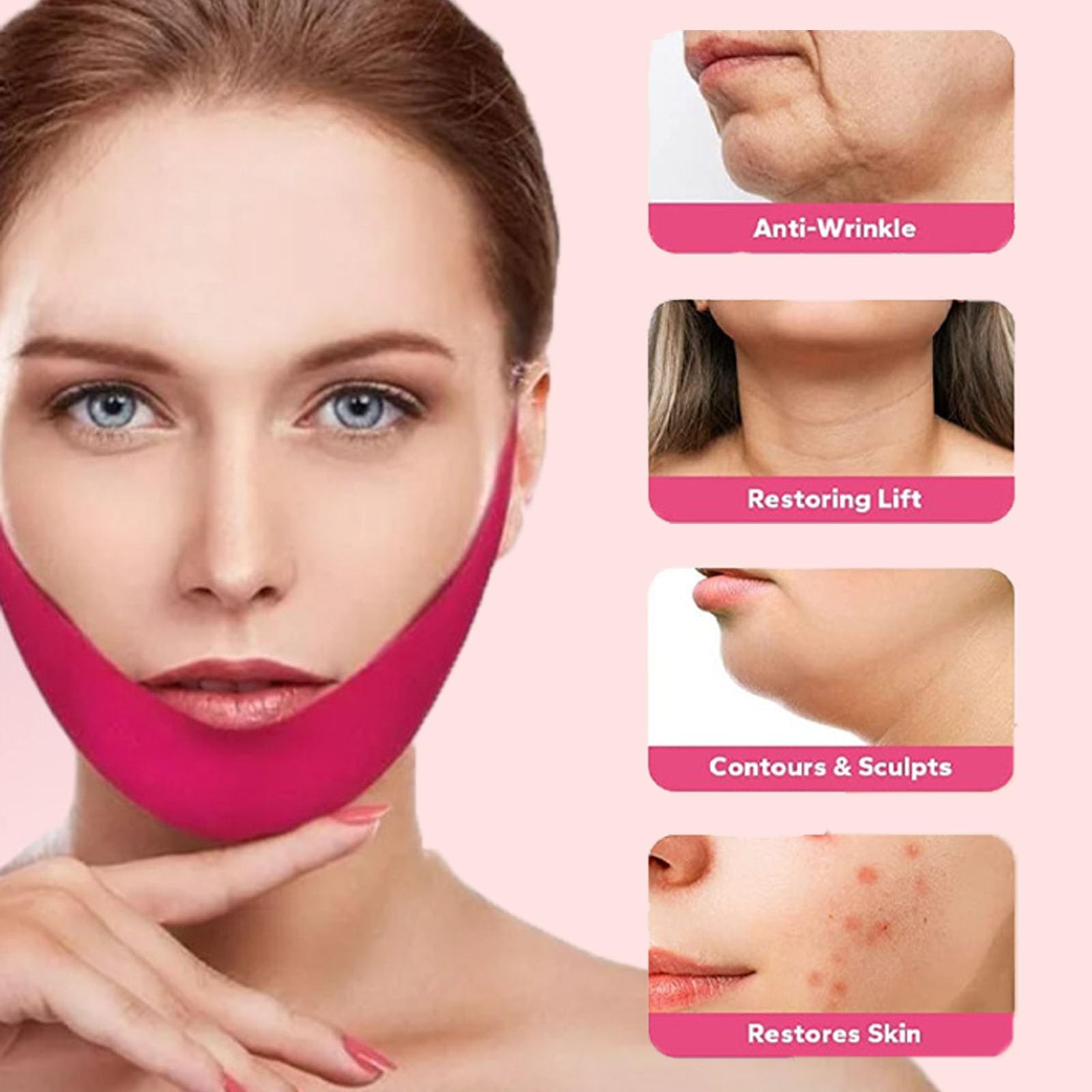 Face Mask V Line Face Lifting Chin Mask - Image 3