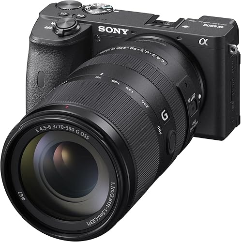 Sony SEL70350G — šoninis vaizdas