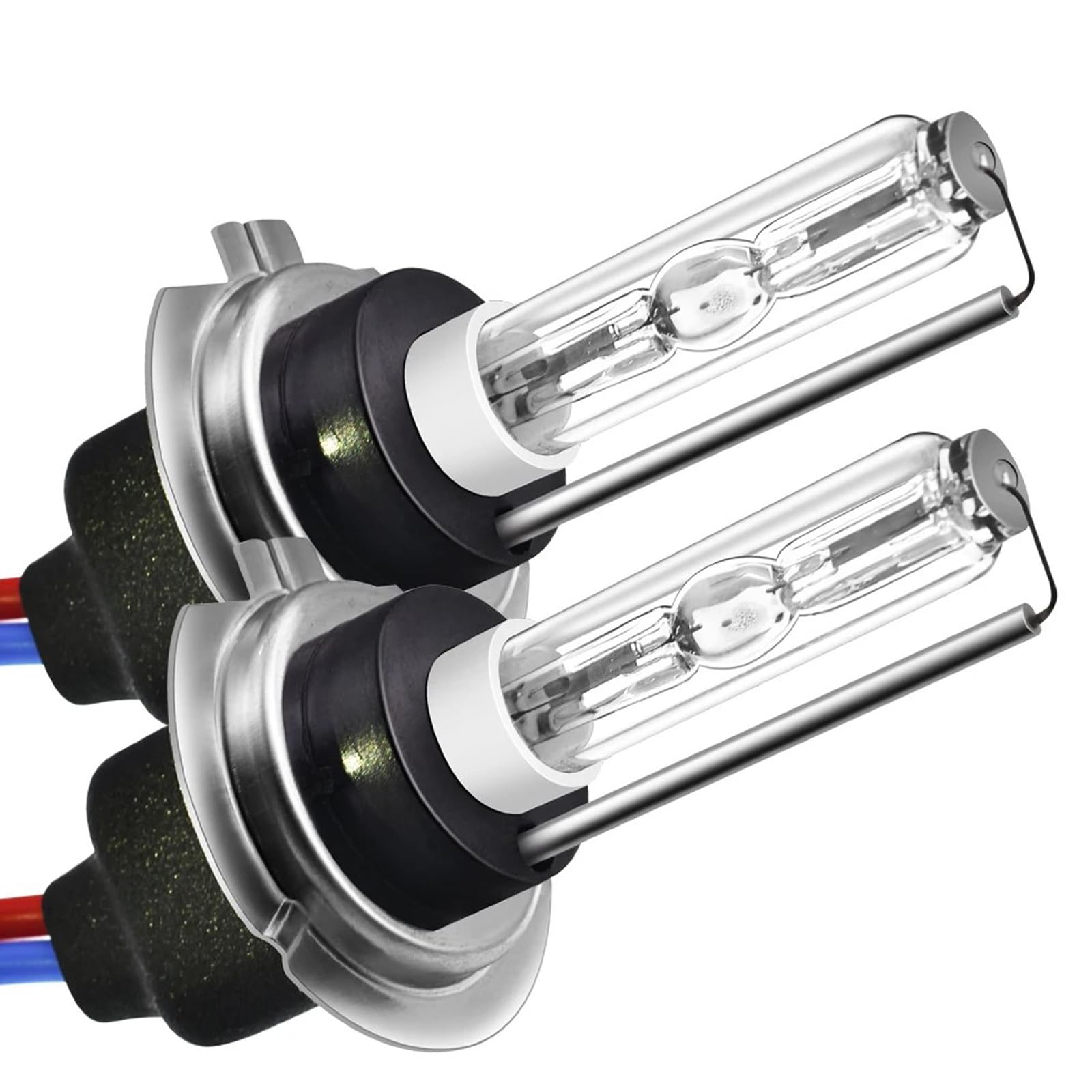 1 coppia di lampadine di ricambio per fari H7 HID Xenon, 35W 12000K Lampade per auto estremamente luminose