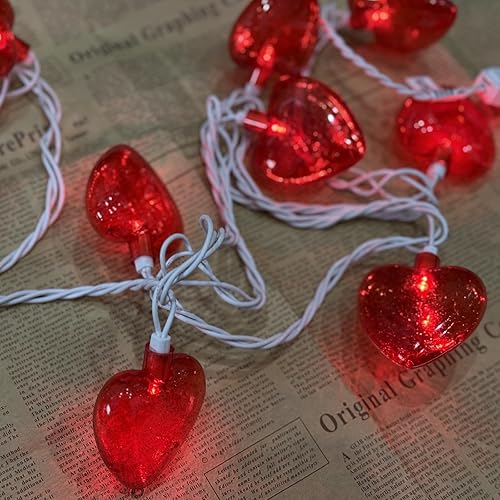 Vista 35 de Guirnalda de luces para el día de San Patricio para exteriores, 8.5 pies, luz de decoración de San Patricio con 10 tréboles, luces de trébol Luces