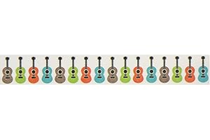 Guitar Washi Tape - Music Guitar Notes Birthday Party Favors
