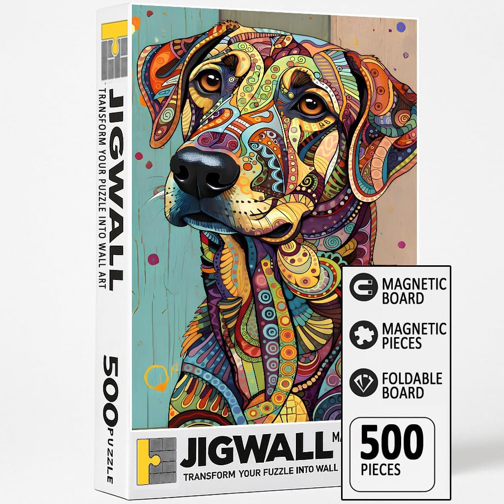 Magnetic Wall Art Puzzle for Adults – 500-Piece Jigsaw, Assemble & Display as a Wall Décor | JigWall image 2