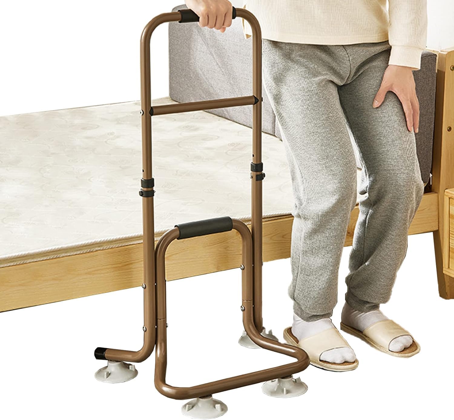Barres d'appui en canne pour lit et chaises d'assistance de sécurité seniors