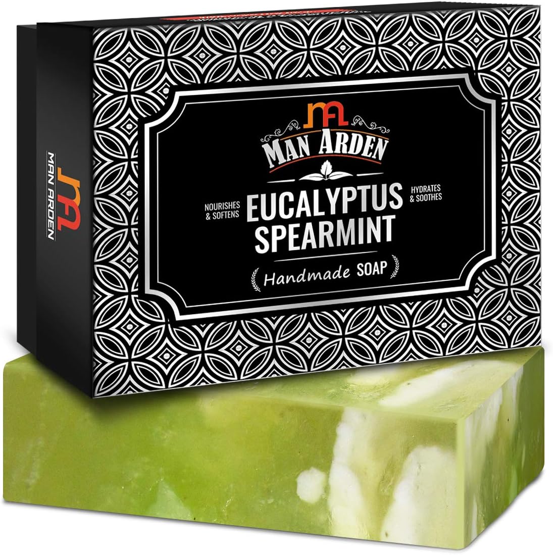 Man Arden Eucalyptus & Spearmint Handmade Luxury Soap 125g