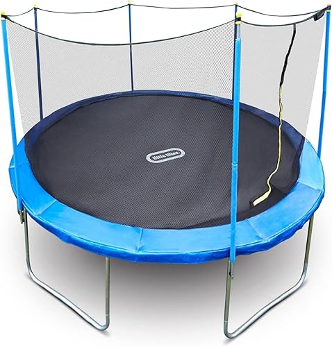 Little Tikes Mega trampolín de 15 pies con red, a partir de 6 años