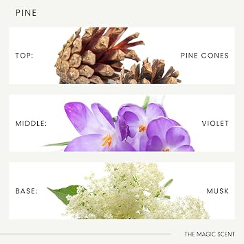 The Magic Scent Pine Diffuser Oil Scents for Home, 8.5 Fl Oz Aroma Oil