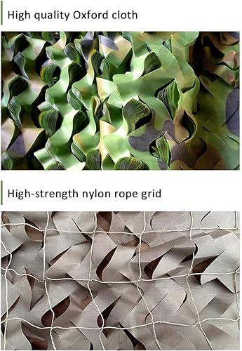 Miniatura 4 de Red de camuflaje para caza de campamentos, para decoración de exteriores (6.6 x 9.8 ft)