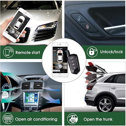 Miniatura 6 de Arranque remoto universal para automóvil sin llave, arranque de motor de una llave para llave remota o control telefónico