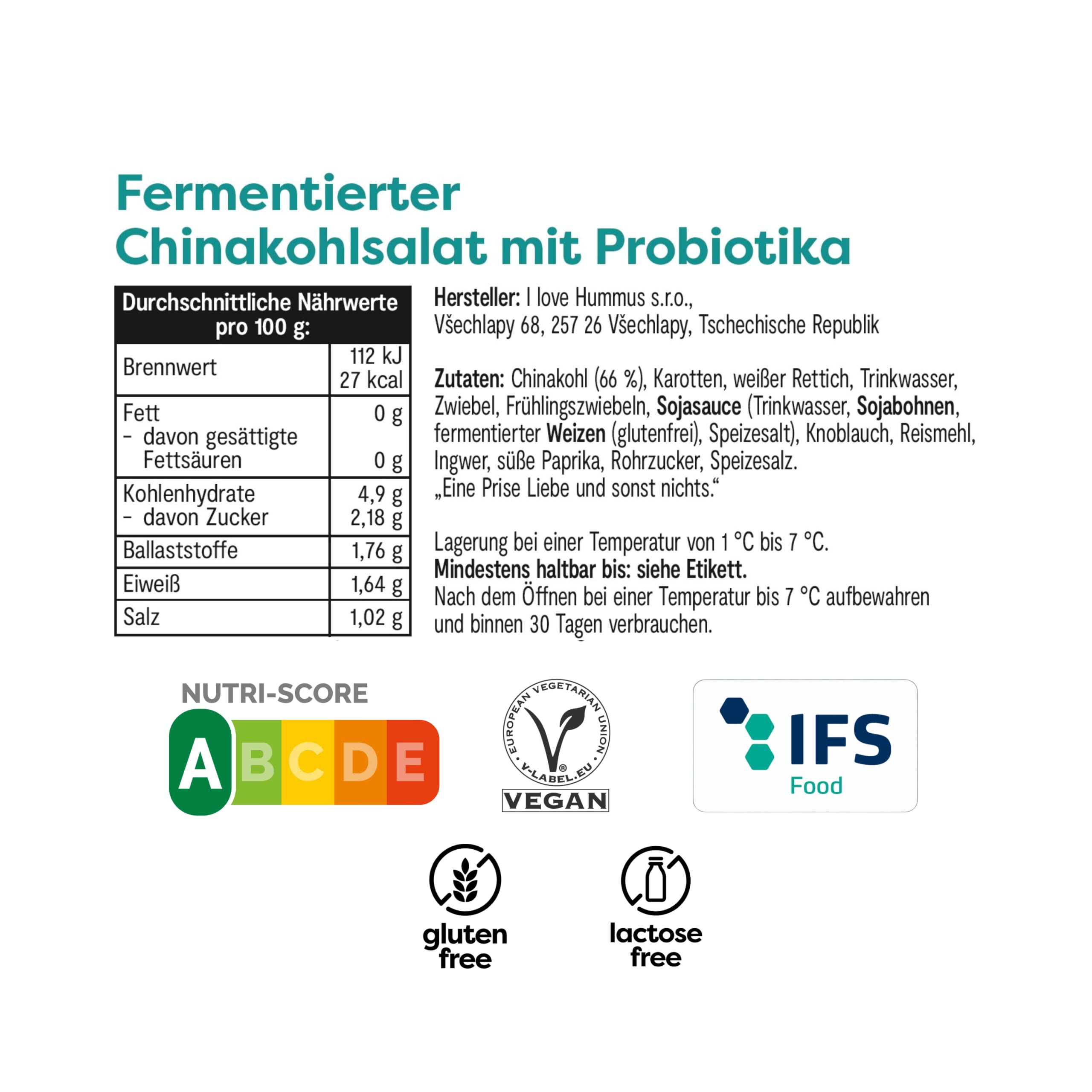 Beavia Kimchi mild - Palette 350g x 216 Stück Original koreanische Geschmack fermentierter Sauerkraut aus Chinakohlsala, Crispy vegan koreanisches Lebensmittel ohne Konservierungsmittel