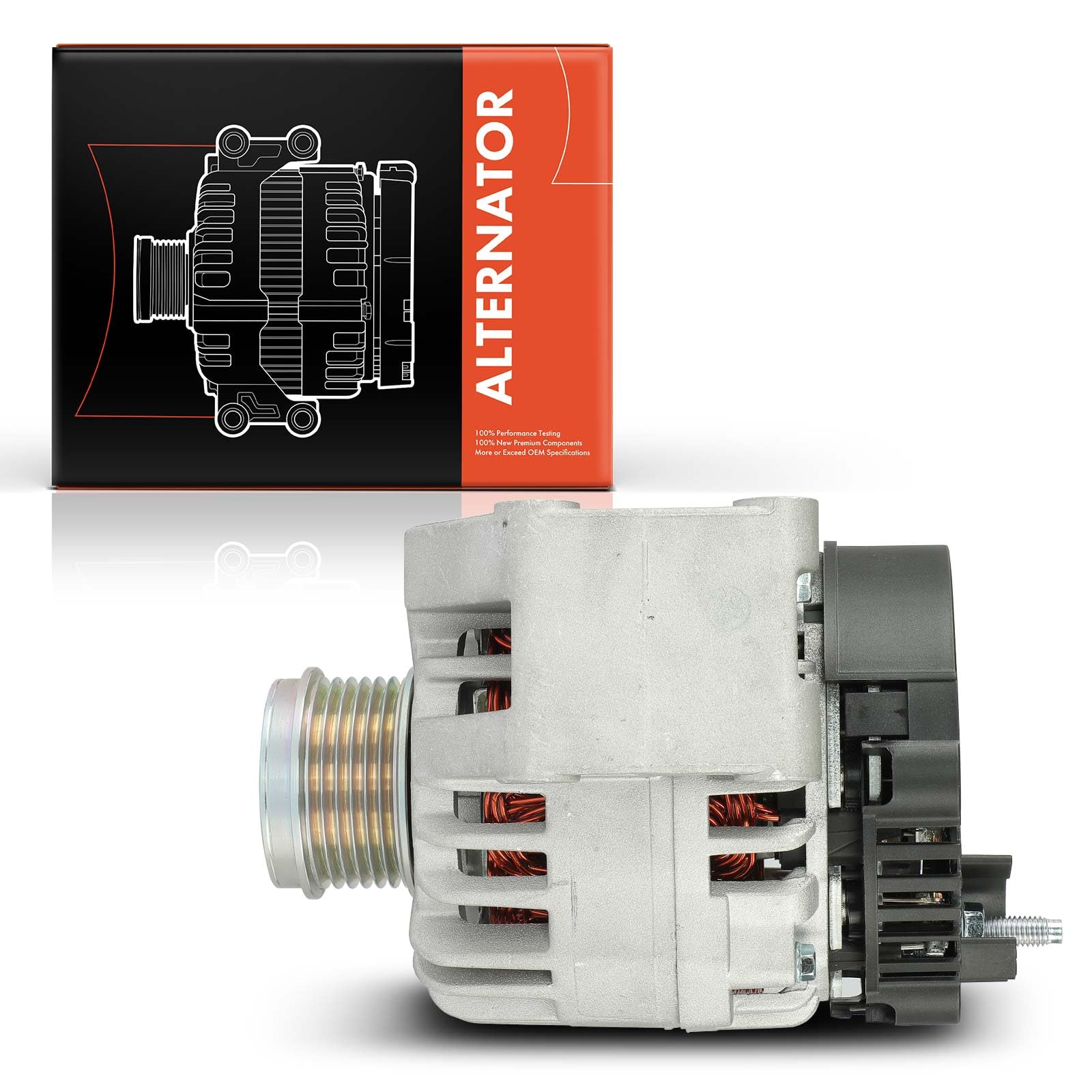 Frankberg Alternatore-generatore 120A con puleggia a ruota libera 13222935 | 120A, con puleggia a ruota libera, 13222935; Compatibile con: Corsa D S07, Corsa MK III (D) S07, Agila (B) H08