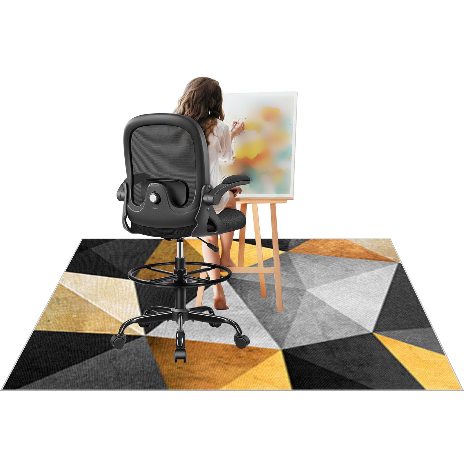 Tapis Chaise de Bureau Tapis Protège-Sol 160 x 200 cm