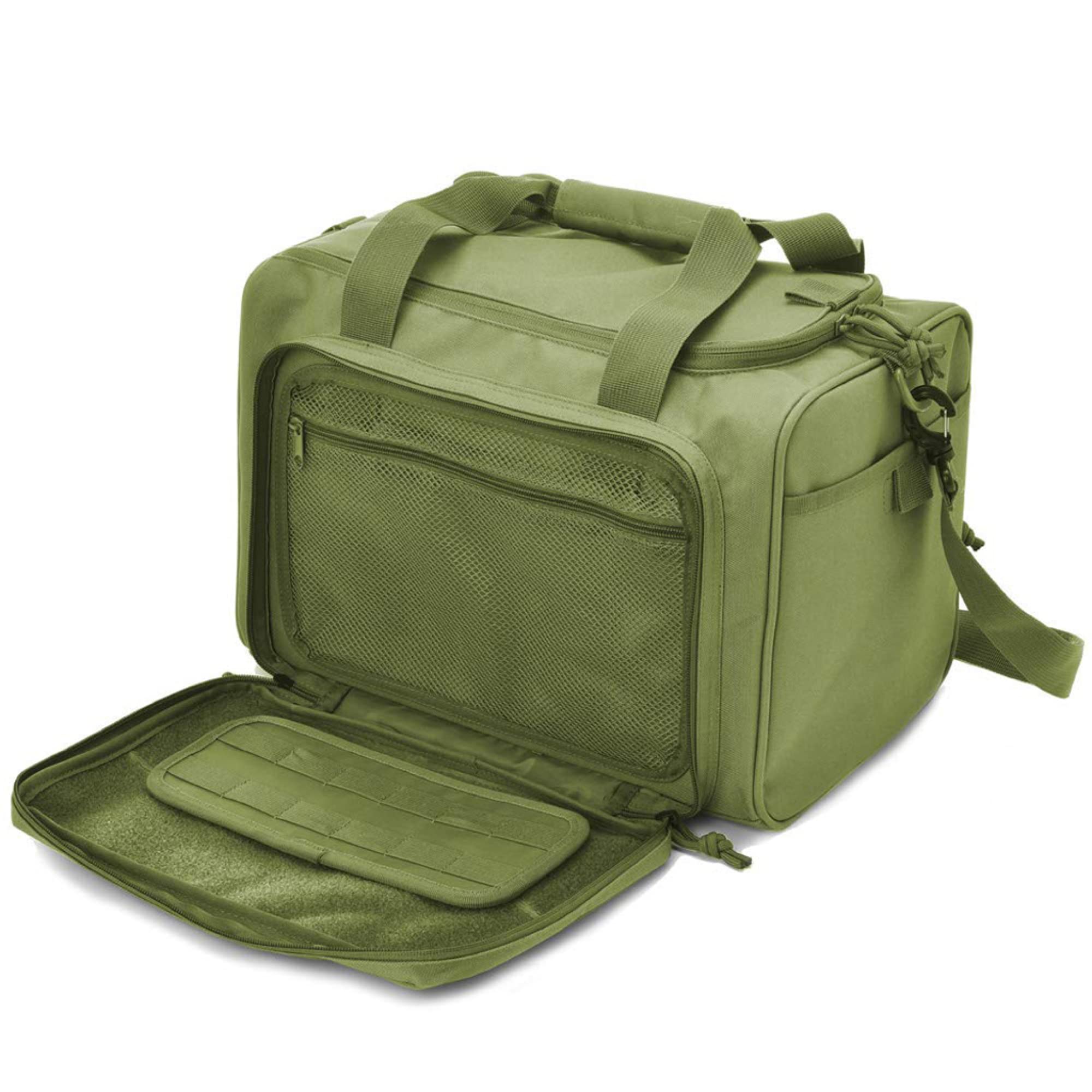Bolsa de Rango de Pistola táctica Bolsa de Lona de Tiro con Pistola Bolsa de Accesorios de Equipo de munición para Revista de Pistolas para Deportes de Campo de Tiro de Caza