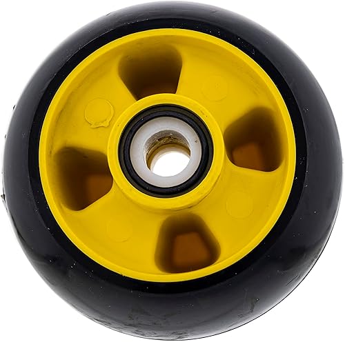 Miniatura 4 de John Deere AM115488 Ruedas de cubierta de plástico paquete de 2 tractores de césped y jardín serie 325 335 345