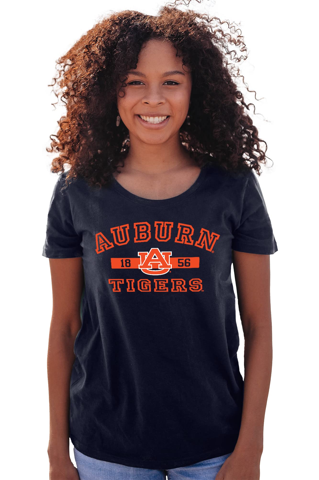 Blaues NCAA NCAA Damen-T-Shirt, Sport-T-Shirt in Team-Farben mit Nr. 84