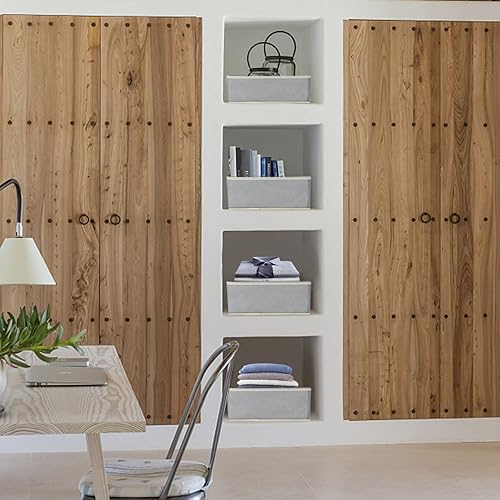 Miniatura 7 de Paquete de 16 organizadores de ropa interior para calcetines, organizador de cajones de tela, divisores plegables de tela, organizadores de armario