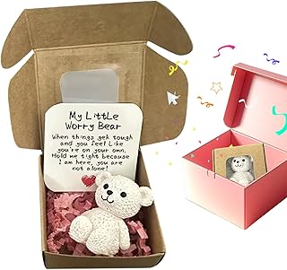 Ours à câliner, d'ours | Mini Souvenir Fait à la Main pour remonter Le Moral pour Adultes comme Distributeur de réconfort pour Montrer de la