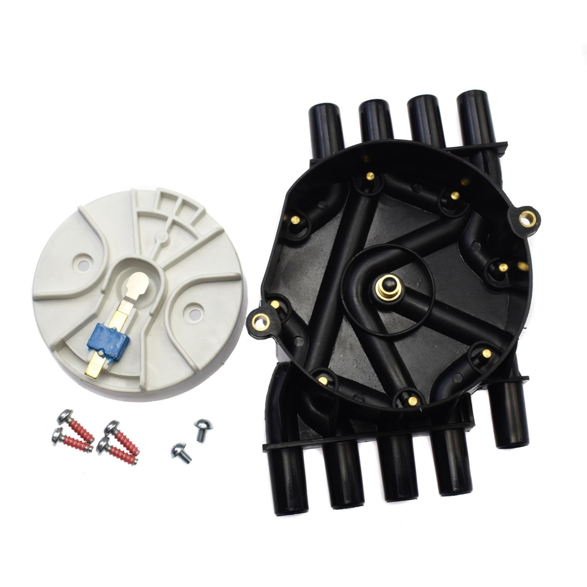 Distributor Misura per Volvo Mercruiser Penta 350 Mag 5.0L 5.7L MX 6.2L MPI Tappo Distributore Rotore 8M0061335 8M0060495 Distributore di accensione