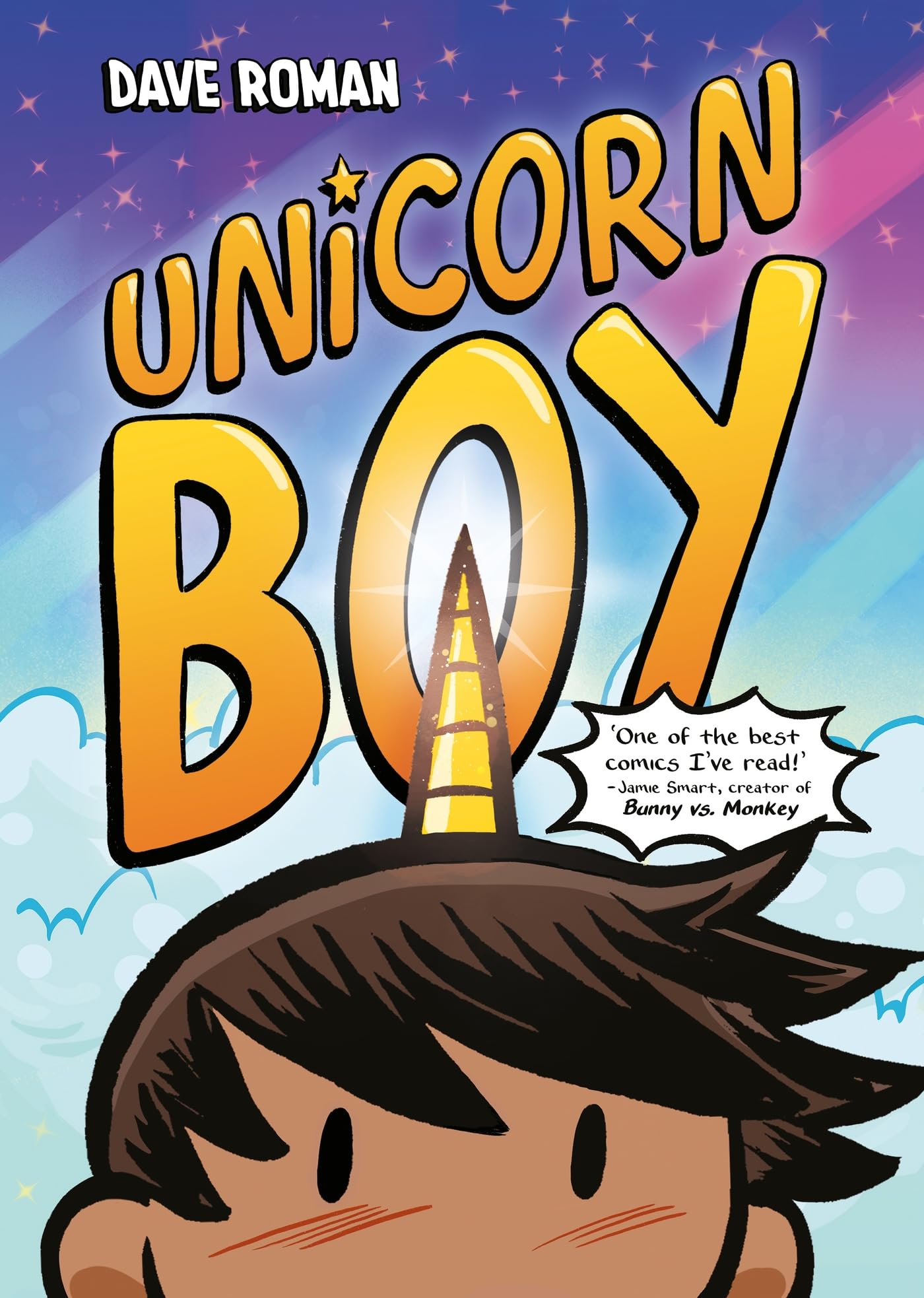 Unicorn Boy by Dave Roman (Paperback Book)