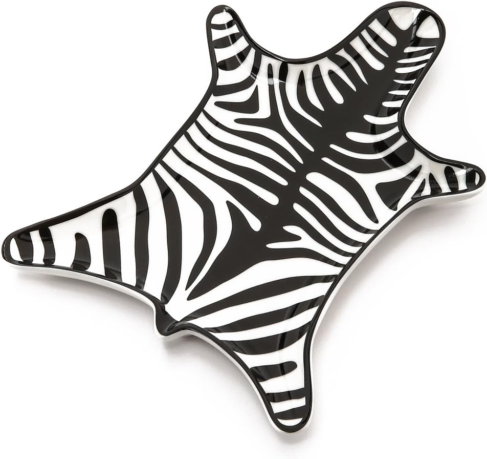 The Zebra Dish, Black/White