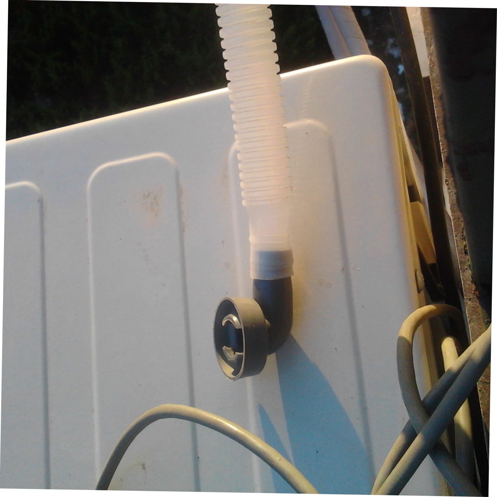 WOONEKY Klimaanlagen Abflussrohr Wetterfeste Ablassschlauch für Mini Split Klimaanlage Flexibles Rohr für Effiziente Wasserableitung und Einfache Installation