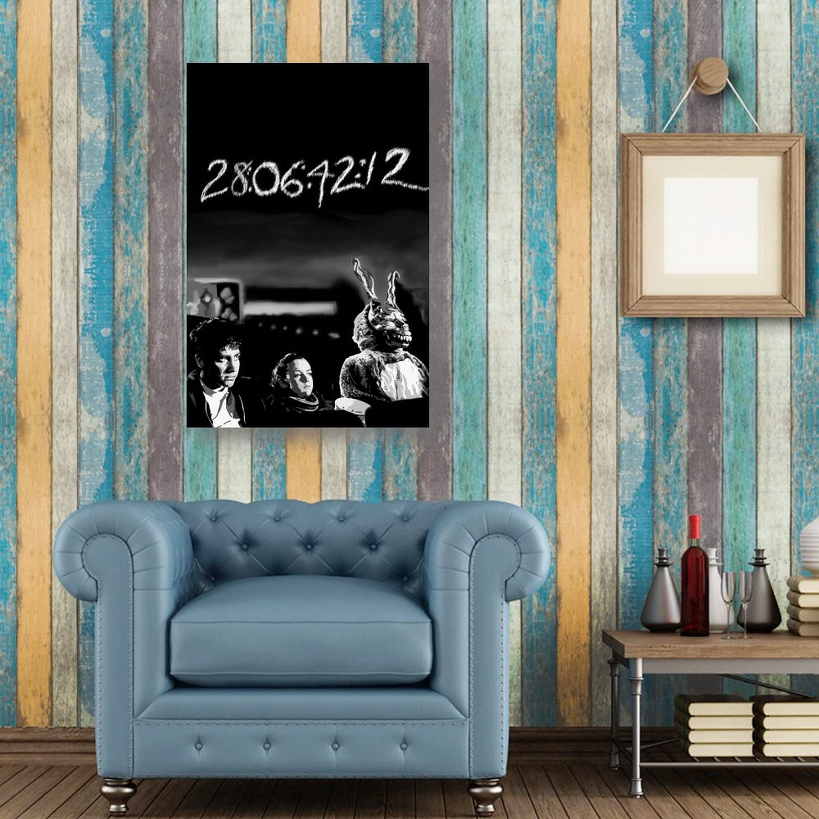 Poster Su Tela Donnie Darko (3) - LINGJING - Quadro Cult Classico Per Arredo Moderno (40x60 Cm)