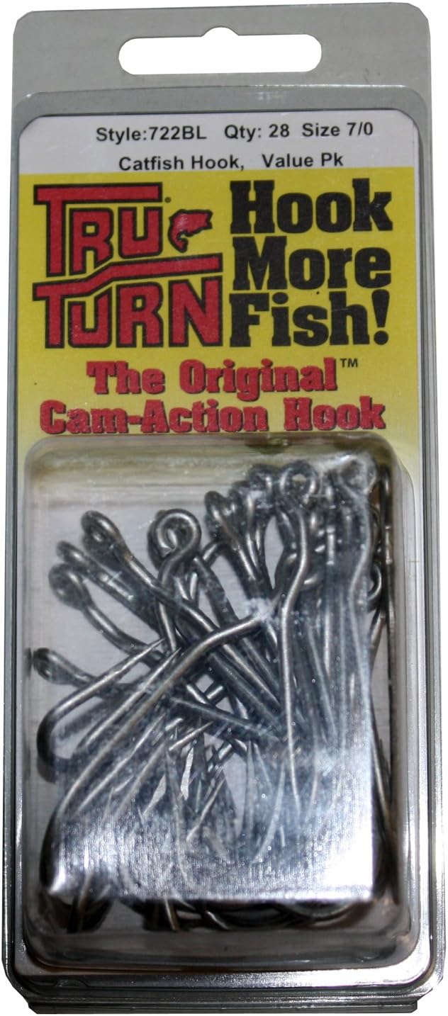 TTI Catfish Hook-28 Per Box, 7/0, Silver