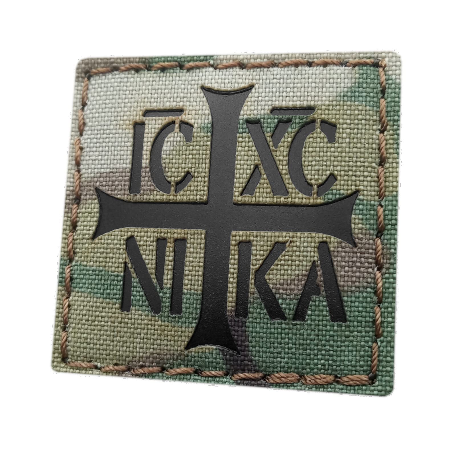 Amazon.com: Orthodox Cross ICXC Nika Christogram 2x2 Tactical