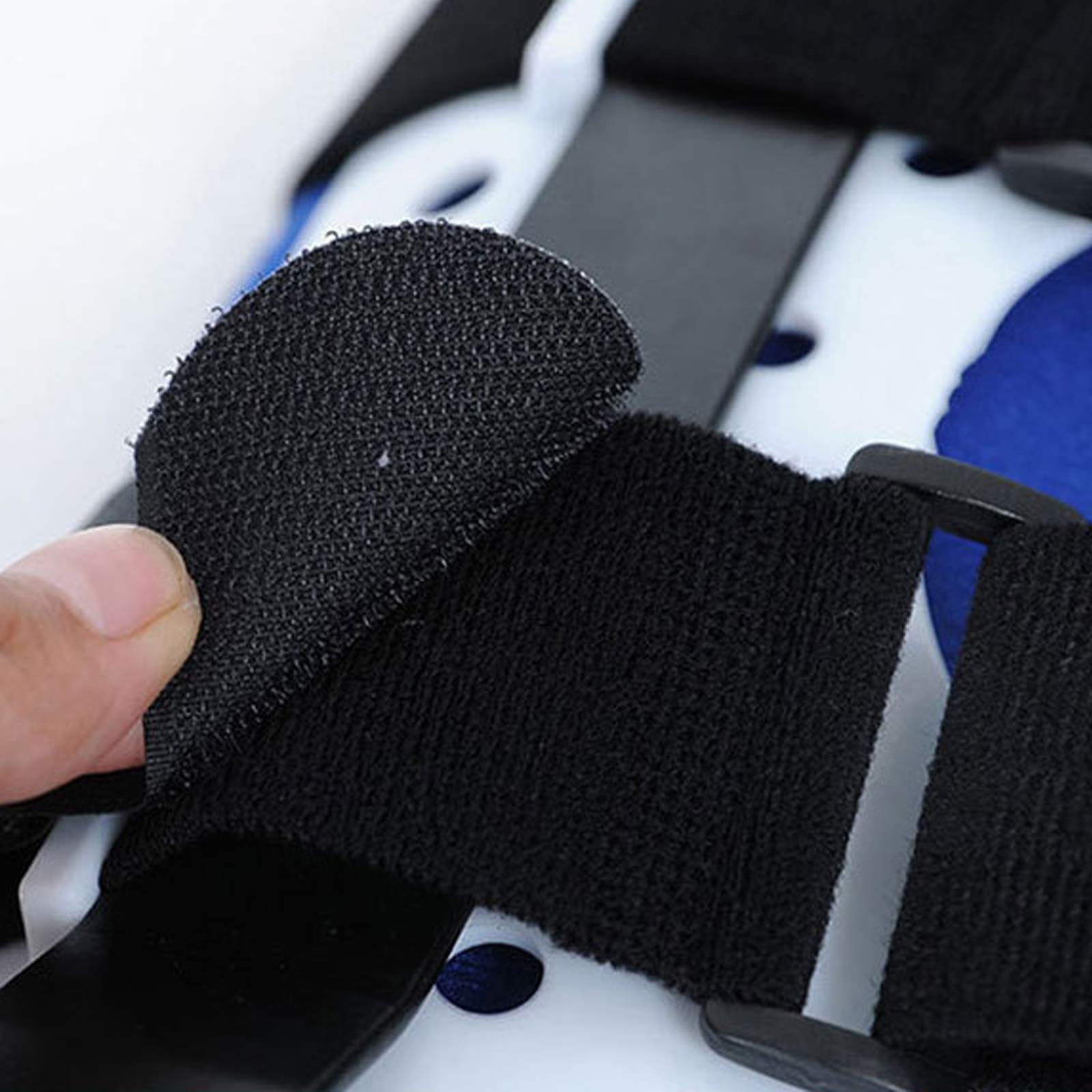 Supporto per Tutore Regolabile per Ginocchio Supporto per Ginocchio Supporto Regolabile per Tutore per Ginocchio Supporto per Stecca Stabilizzatrice Benda per Distorsion,Black