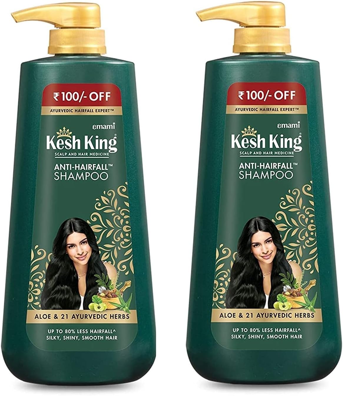 Kesh King Scalp and Hair Medicine Anti-Hairfall Shampoo, 1200 ml