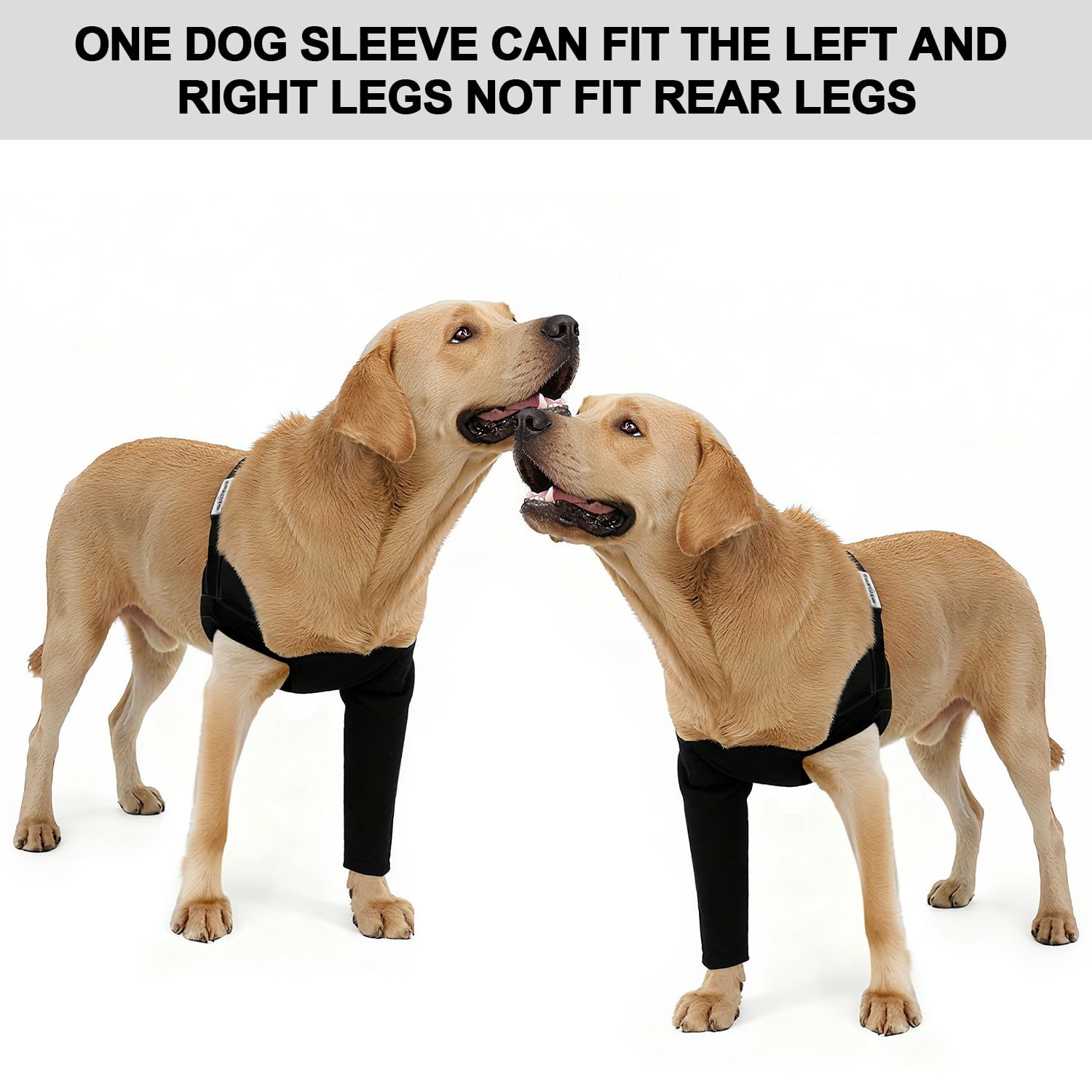 Manicotto per il recupero del cane, alternativa al collare a cono, spessore 2,5 mm, impermeabile, resistente all'abrasione, lavabile, previene leccare/mordere e mantiene le ferite asciutte