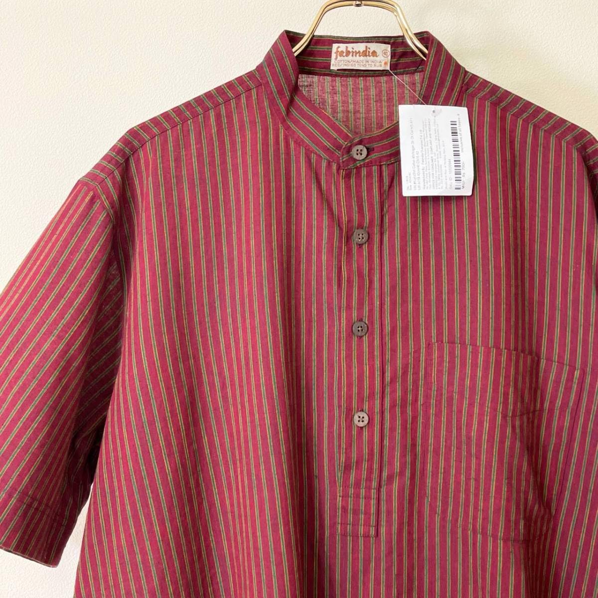 Amazon.co.jp: Dead Stock fabindia 70s 80s デッド ビンテージ インド 