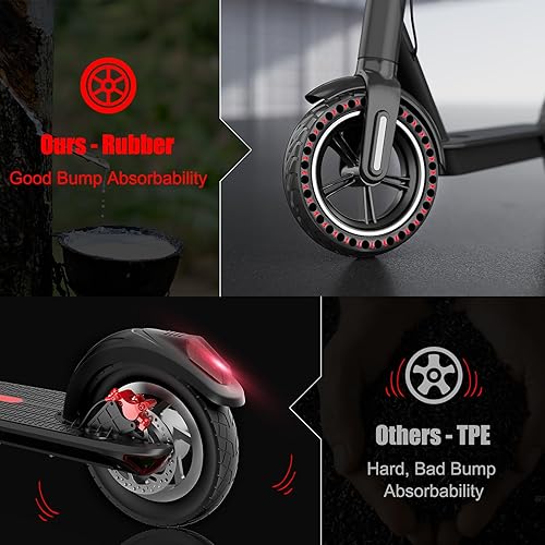 Miniatura 5 de Neumático sólido para Xiaomi m365 Scooter eléctrico Mijia m365 progotrax gxl V2XR, 8.5 pulgadas Scooter eléctrico Ruedas 8 12 ''Honeycomb Solid