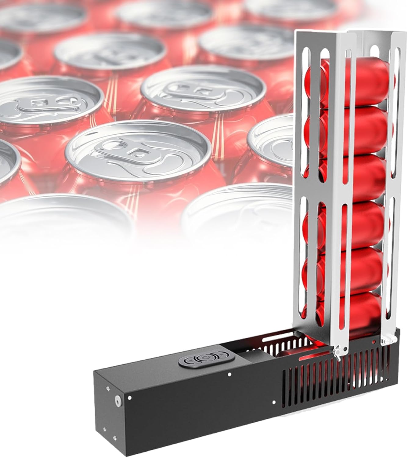 Desktop Can Crusher, Dial Can Crusher, 6oz&12oz&16oz Aluminum Can Electric Crushers,For Aluminum Soda, Beer, Cola Cans