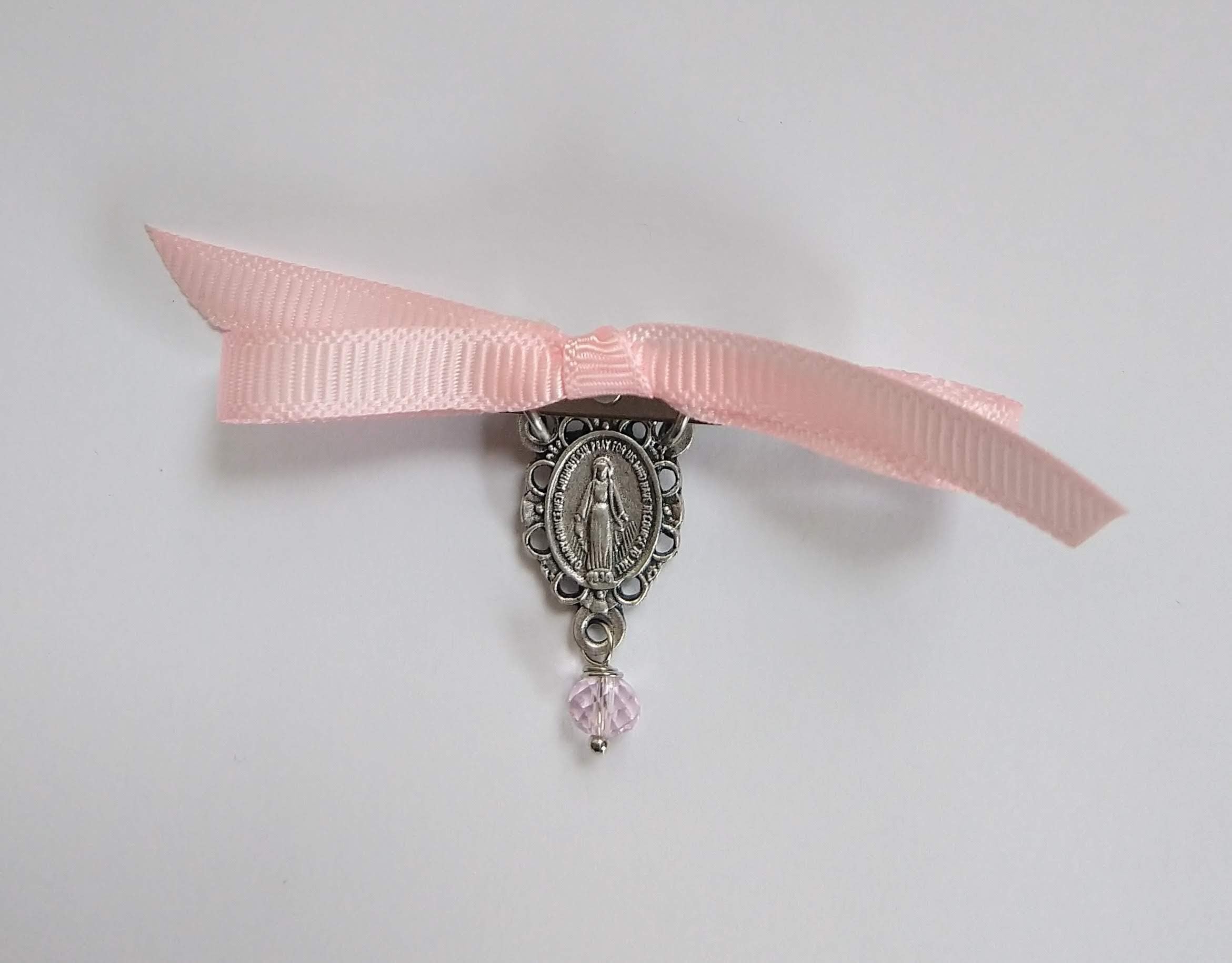 Baptismal Pin Pink~FREE SHIPPING!