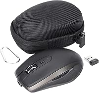 Vista 7 de co2CREA Carcasa rígida de repuesto para Logitech MX Anywhere 3S Anywhere 3 Anywhere 2S Anywhere 2 Compact Performance Mouse (estuche grafito)