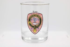 Clan Crest Glass Rose