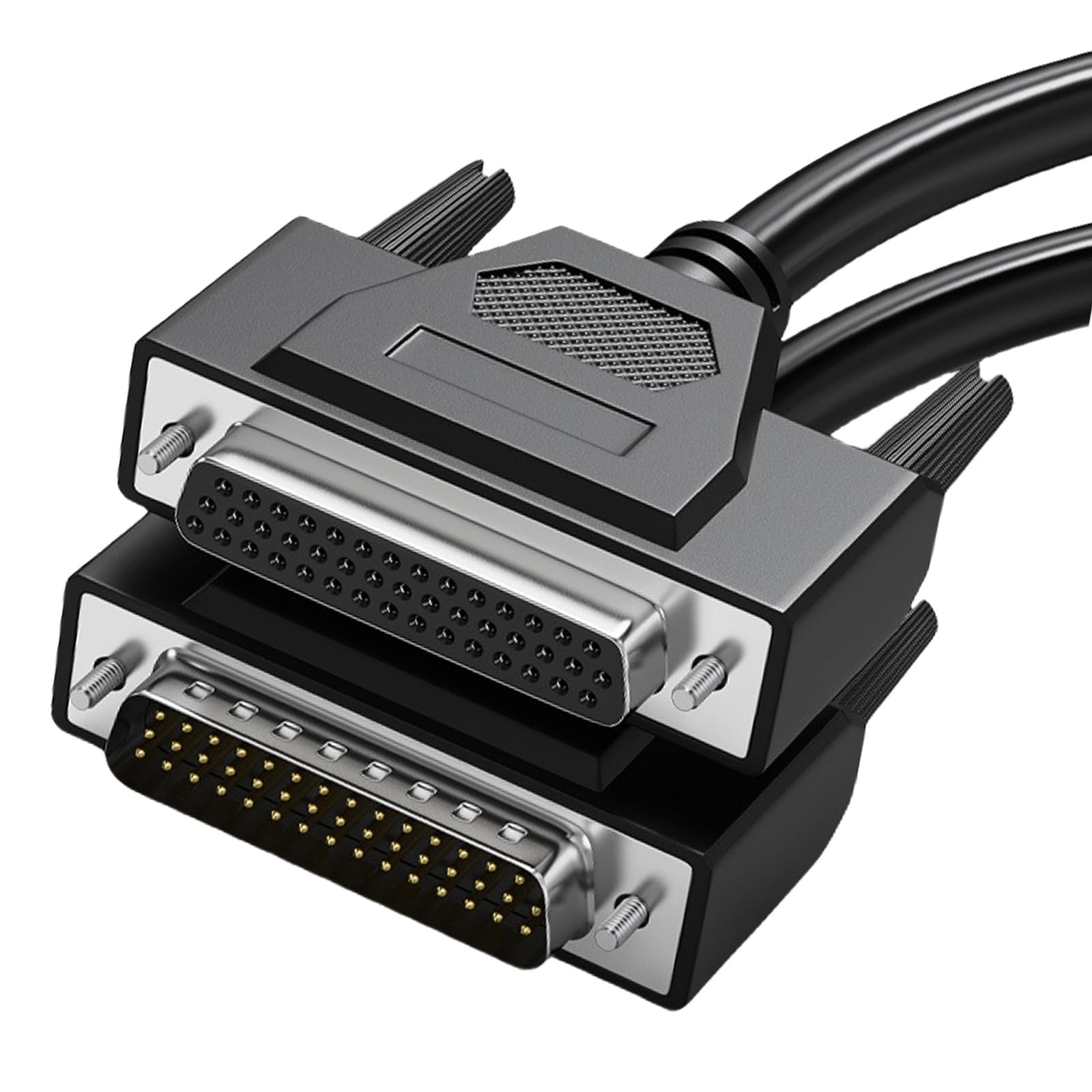 Maschio del PVC DB44 al porto parallelo di serie delle trecce del di alluminio del cavo femmina/maschio per il computer e le macchine