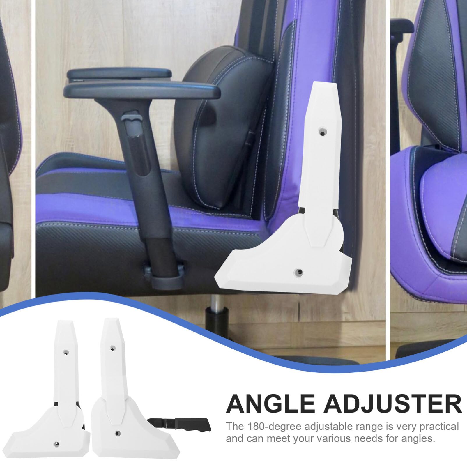 Homoyoyo Regolatori Angolari Per Sedie - 180 Gradi, Accessori Di Ricambio In Materiale Resistente Per Sedie Da Auto, Ufficio E Gaming