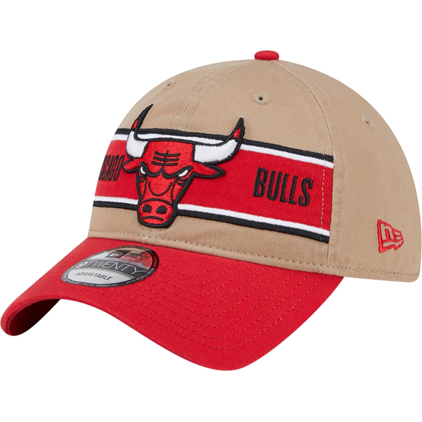 New Era Men's Camel/Otc 9Twenty Nba Draft 2024 Team Cap (Uk, Alpha, One Size, Chicago Bulls)