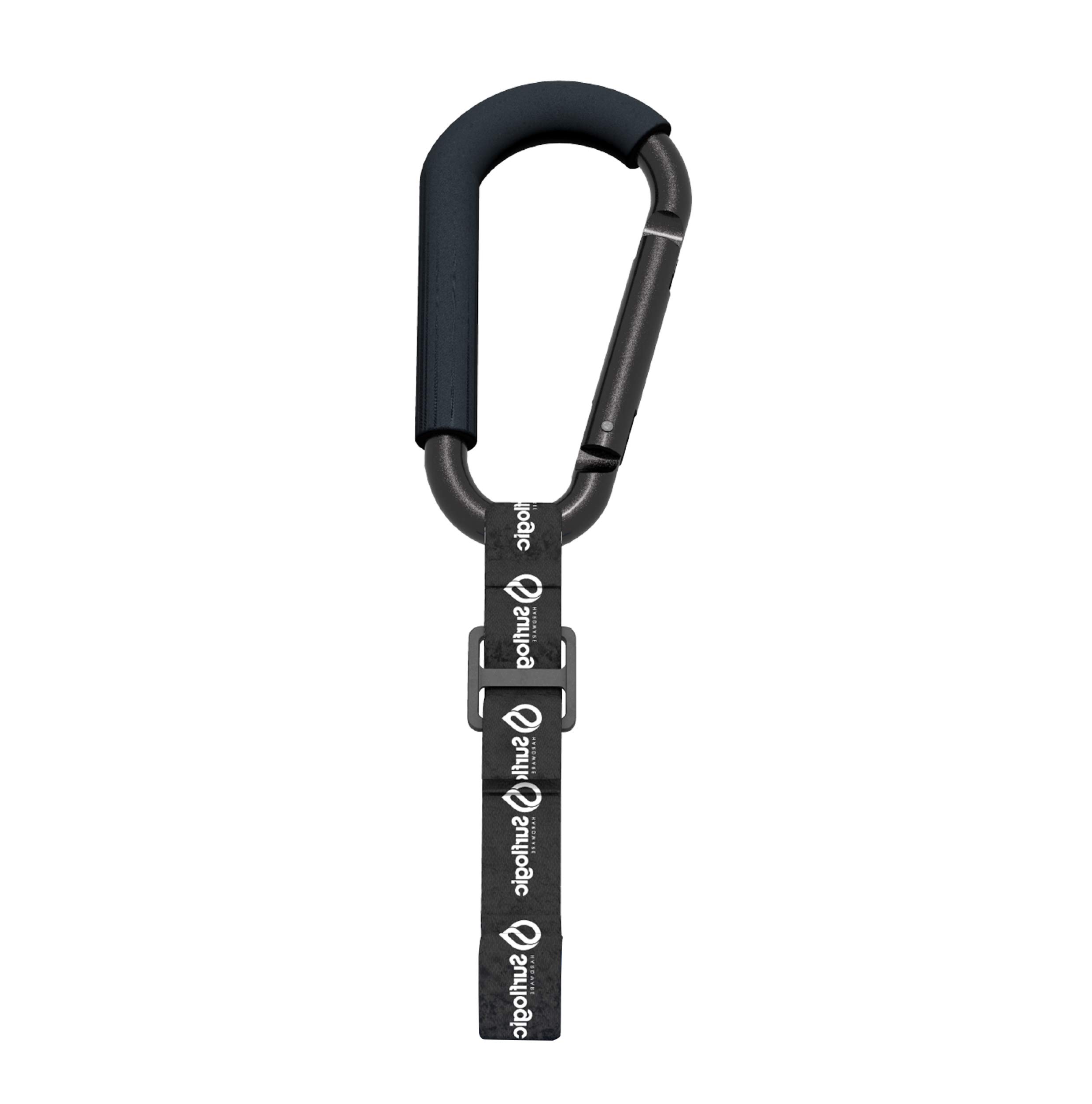 SURF LOGIC Système d'attache à Mousqueton avec Sangle, sans Genre, Couleur L