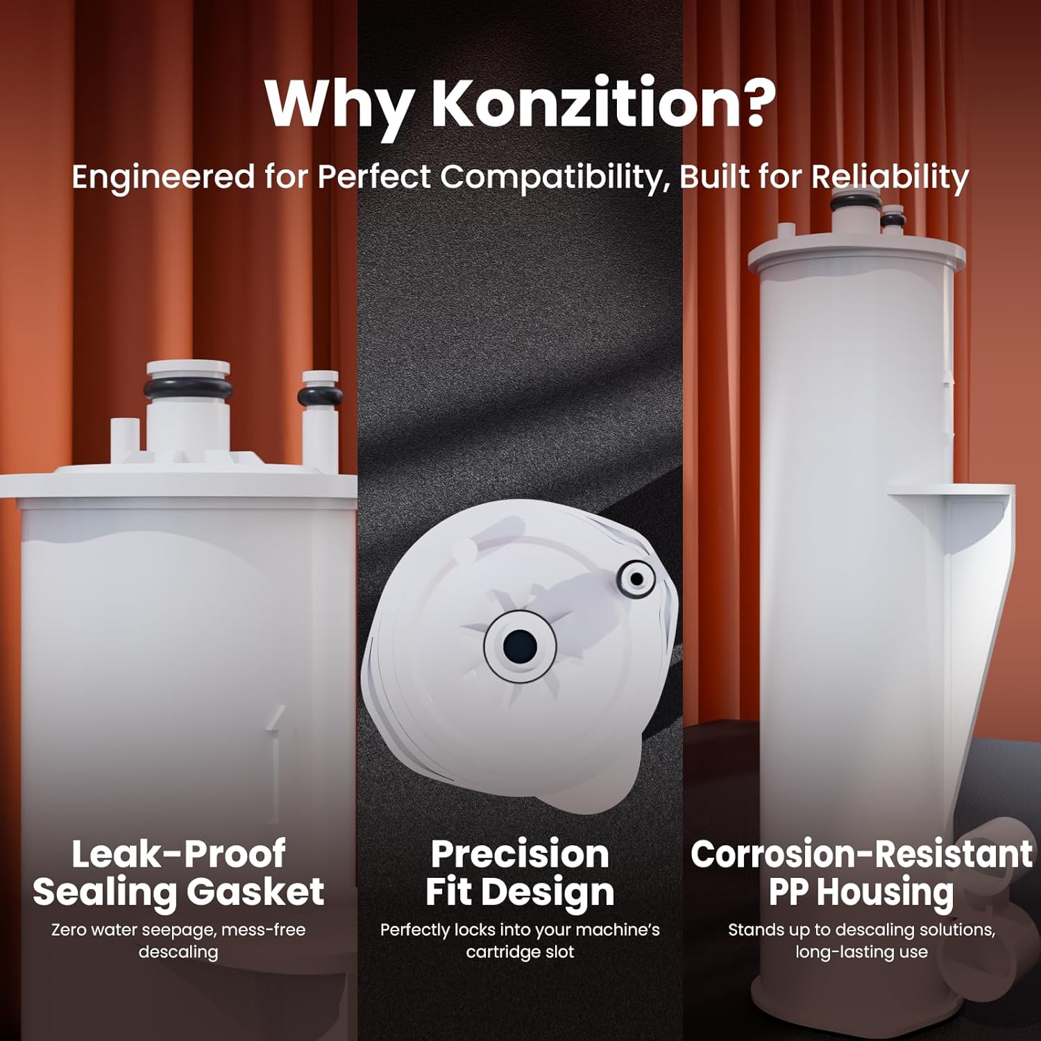 Original Descaling Cartridge Compatible with GP DC 001 C Miele Descaling Cartridge | For CM75XX / CM77XX / CVA78XX Miele Coffee Machines - Gentle & Effective Limescale Remover, Lasting 12 Months