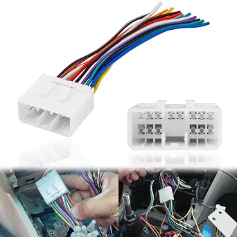 Radio Wire Harness Aftermarket Stereo CD Player Install Adapter Connector Compatible with 1997-2008 Subaru Outback WRX Impreza Forester Legacy