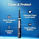 Oral-B Adult Io Series 3 Limited Electric Toothbrush With (2) Brush Heads, Rechargeable, White, 1 Piece gallery image