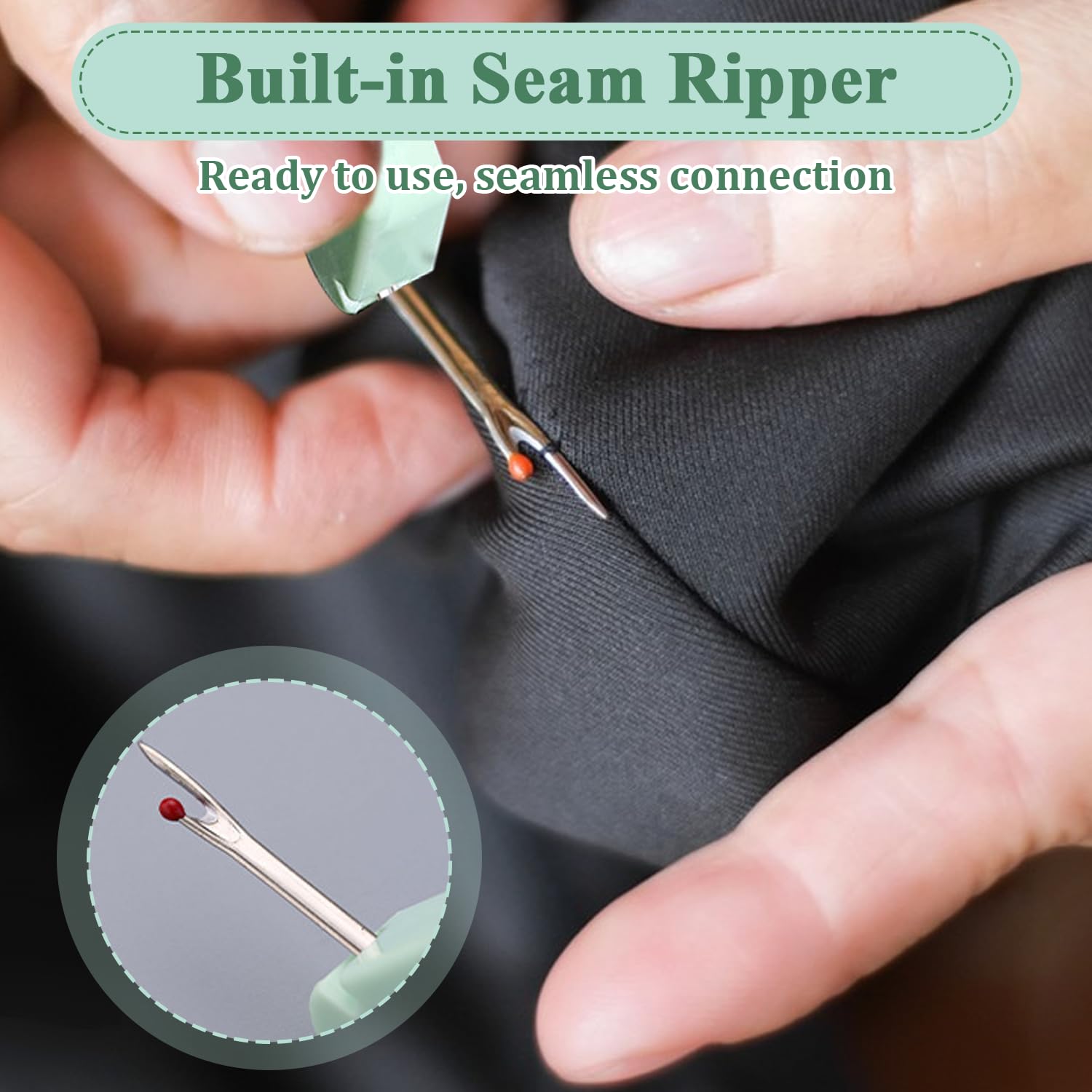 Ripper Ruler Quilting Sewing Ruler Tool 3pcs Magnetic Seam Guide Set For Sewing ...