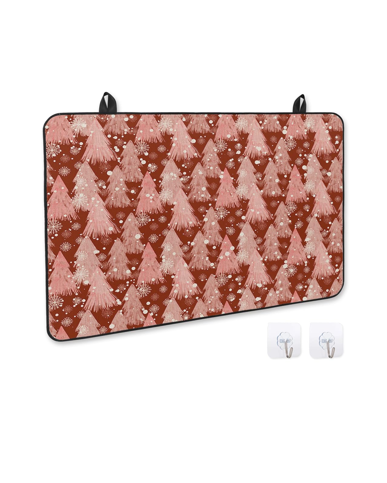 Christmas Ball Stove Top Covers for Electric Stove, 28'x20'' Snowflake