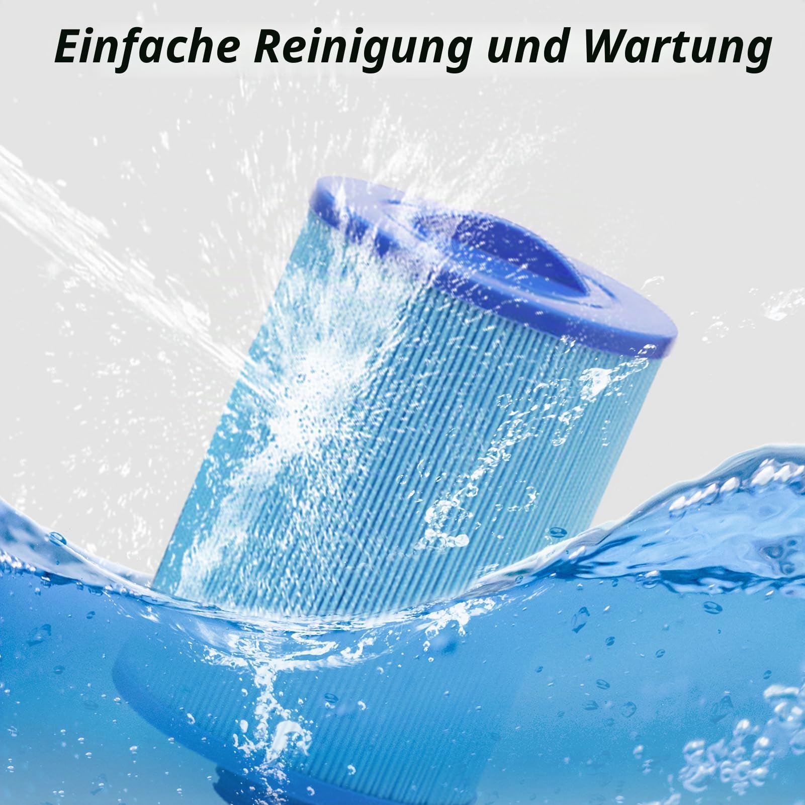 Spa Filterkartusche,2 Stück Filterpatrone, Ersatz Filter, Spa Geschäft Whirlpool
